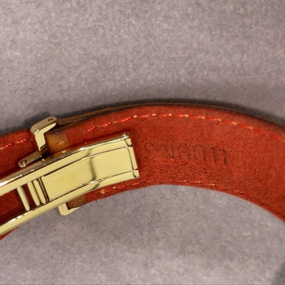 Authentic Louis Vuitton Brown and Gold Bracelet - Picture 10 of 12